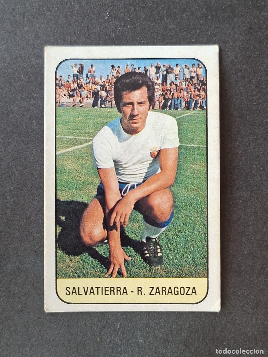 Cromos de f&uacute;tbol: L3 SALVATIERRA REAL ZARAGOZA LIGA ESTE 1978 1979 78 79 DESPEGADO RECUPERADO