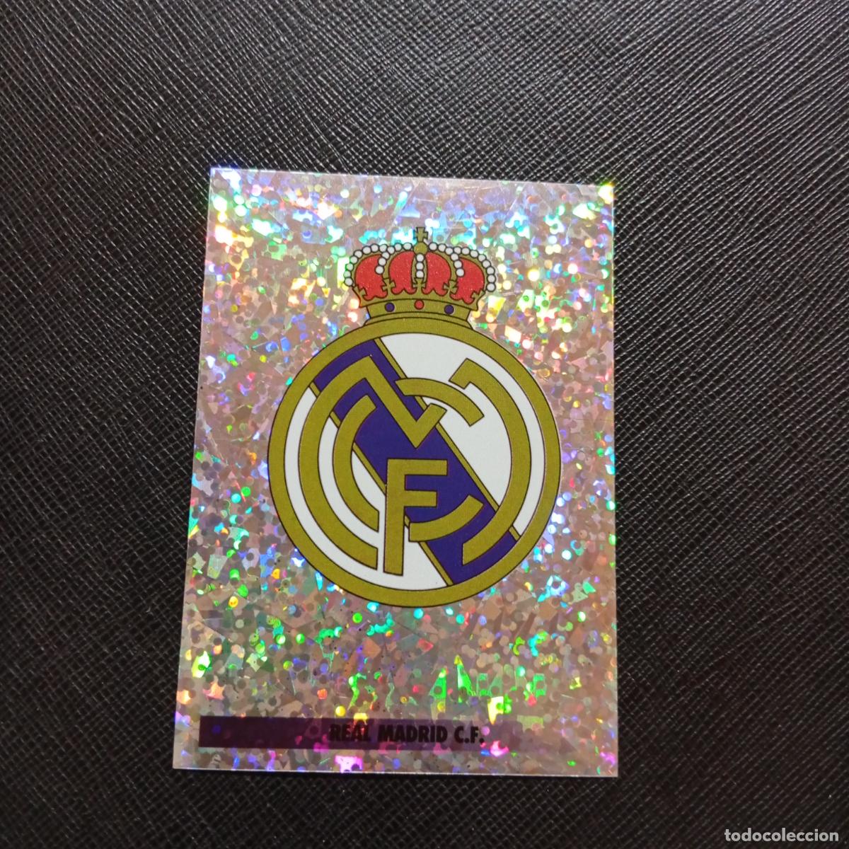 Cromos de f&uacute;tbol: 222 ESCUDO REAL MADRID PANINI 1996 1997 LOS MEJORES EQUIPOS DE EUROPA 96 97 - SIN PEGAR A62 PG100