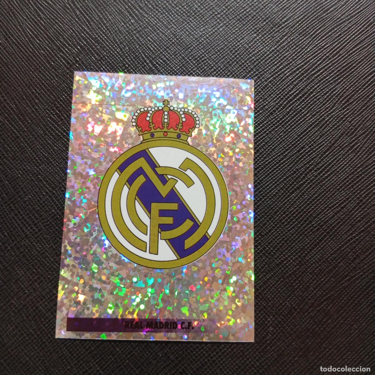 Cromos de f&uacute;tbol: 222 ESCUDO REAL MADRID PANINI 1996 1997 LOS MEJORES EQUIPOS DE EUROPA 96 97 - SIN PEGAR A62 PG100 B