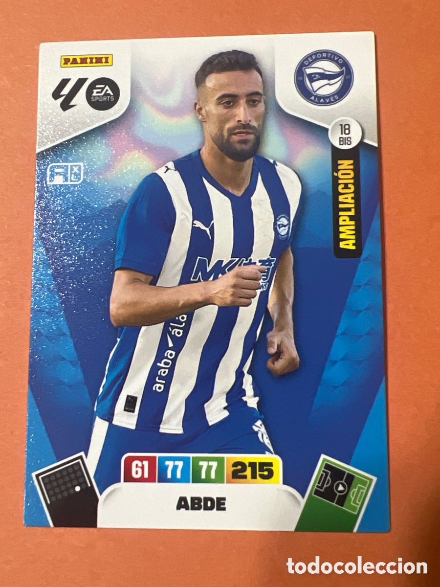 Cromos de f&uacute;tbol: E295. CARD ADRENALYN TEMPORADA 25/26: ACTUALIZACI&Oacute;N ABDE, N&deg; 18 BIS