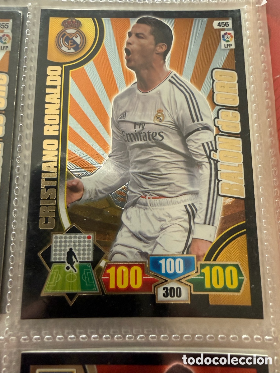 Cromos de f&uacute;tbol: Adrenalyn XL. 2013-14. CRISTIANO RONALDO. BAL&Oacute;N DE ORO