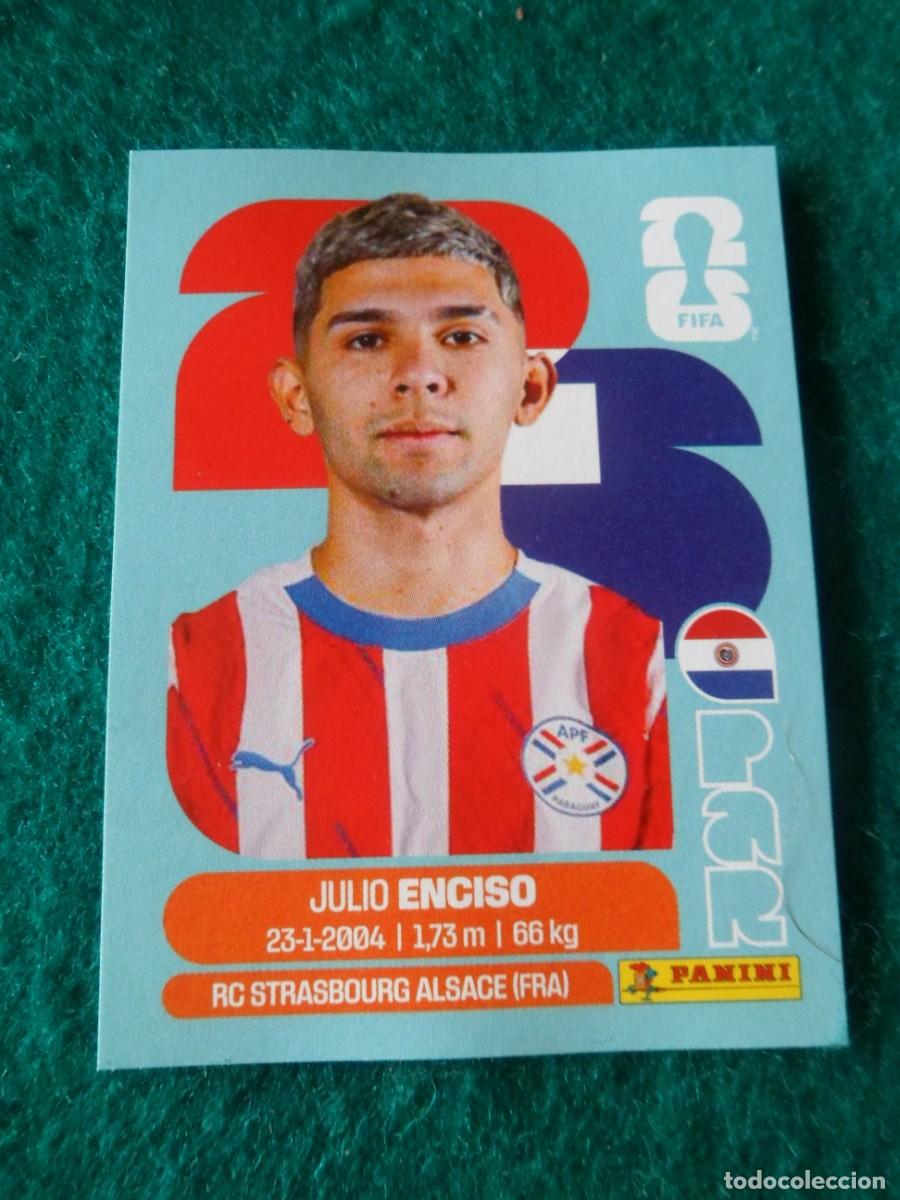 Cromos de f&uacute;tbol: CROMO FIFA WORLD CUP 2026. PANINI. JULIO ENCISO. PAR 15