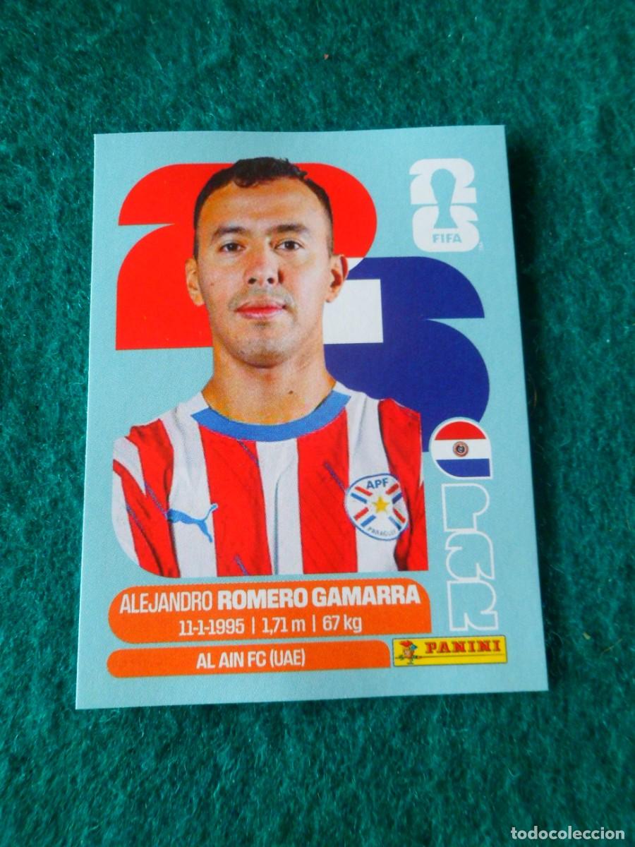 Cromos de f&uacute;tbol: CROMO FIFA WORLD CUP 2026. PANINI. ALEJANDRO ROMERO GAMARRA. PAR 16