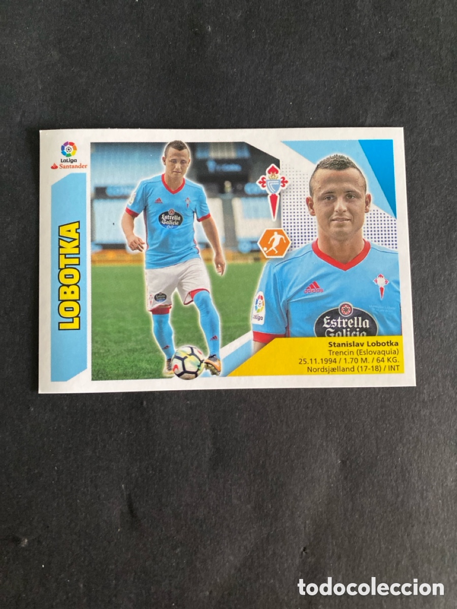 Cromos de f&uacute;tbol: Cromo liga 17/18 &Uacute;ltimos fichajes N*13