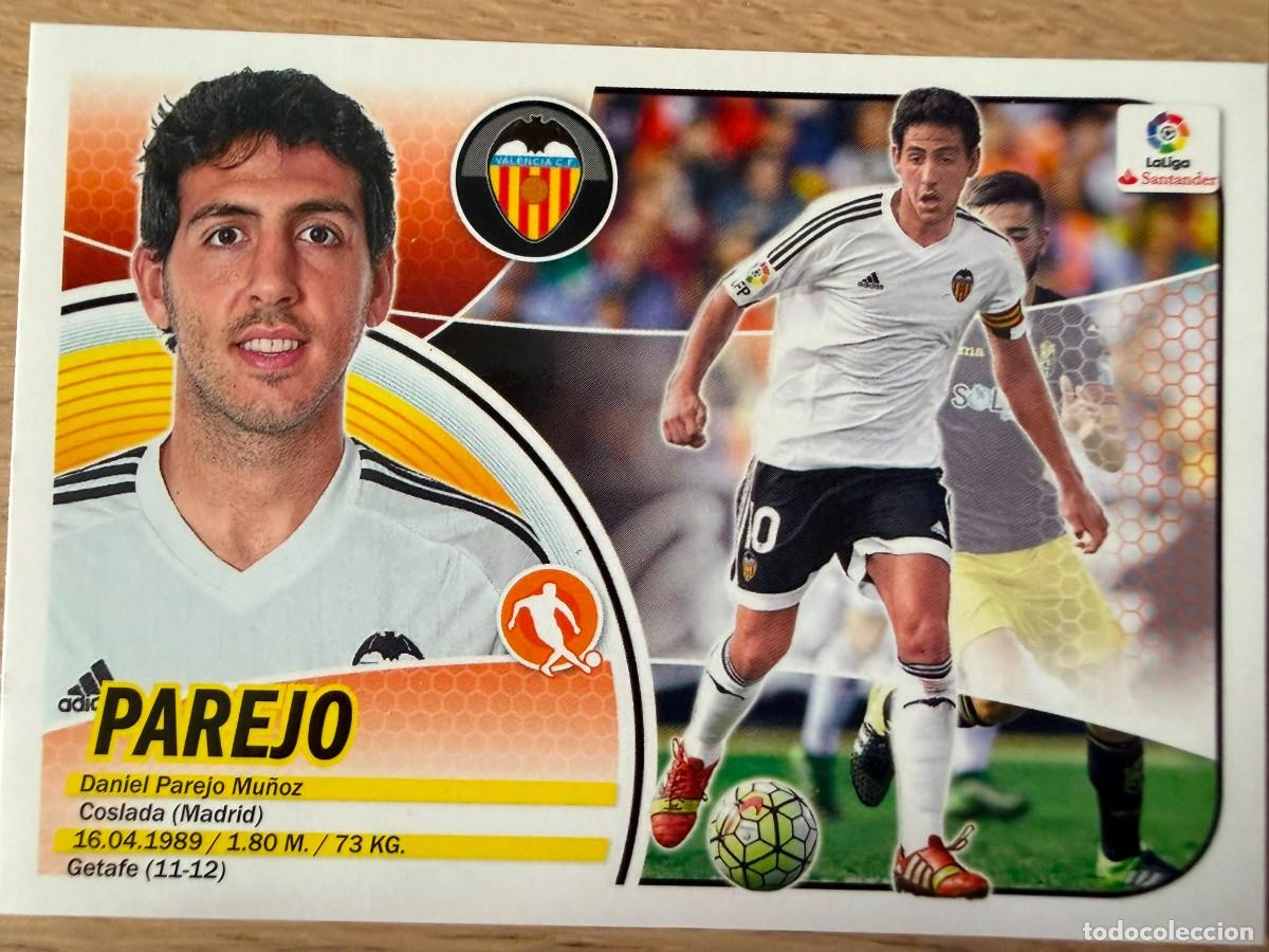 Fu&szlig;ball-Sticker: 12 PAREJO VALENCIA 16 17 2016 2017 LIGA SANTANDER COLECCIONES ESTE SIN PEGAR STICKER
