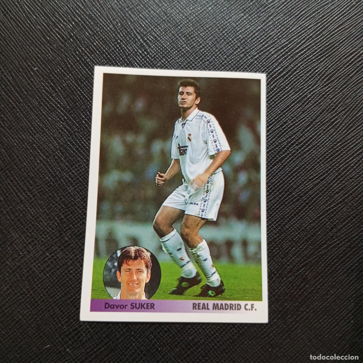 Fu&szlig;ball-Sticker: 233 SUKER REAL MADRID PANINI 1996 1997 LOS MEJORES EQUIPOS DE EUROPA 96 97 - SIN PEGAR A62 PG118