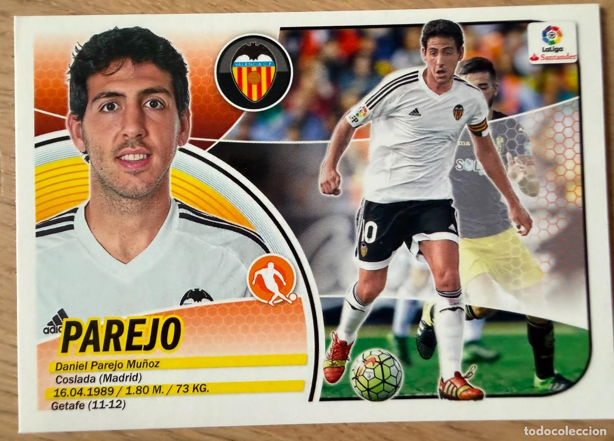 Fu&szlig;ball-Sticker: 12 PAREJO VALENCIA 16 17 2016 2017 LIGA SANTANDER COLECCIONES ESTE SIN PEGAR STICKER