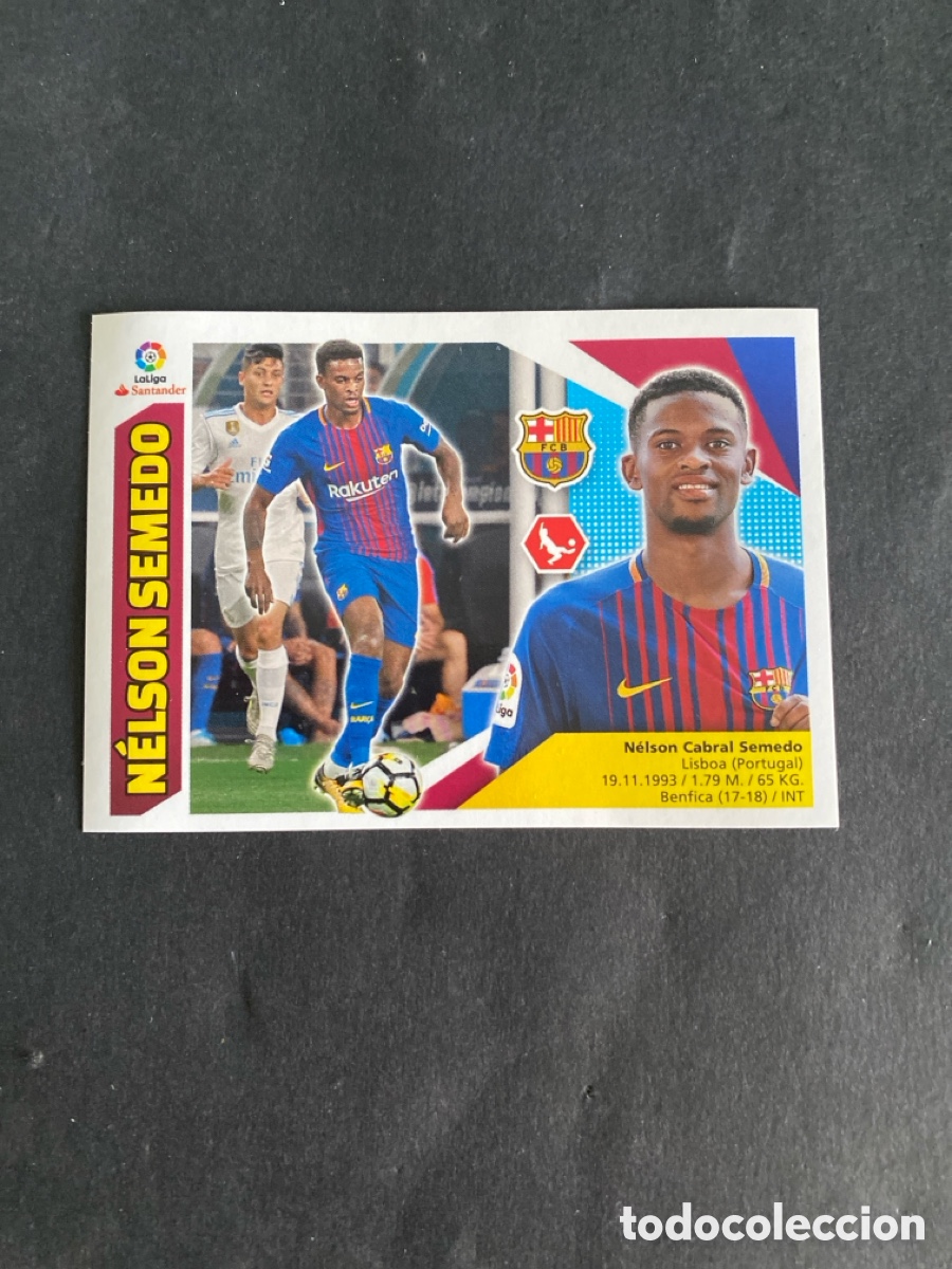 Football Stickers: Cromo liga 17/18 &Uacute;ltimos fichajes N*14