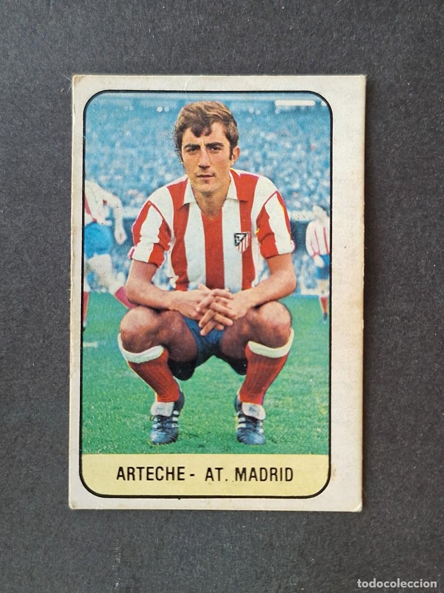 Football Stickers: L3 ARTECHE ATLETICO DE MADRID FICHAJE 6 LIGA ESTE 1978 1979 78 79 DESPEGADO RECUPERADO