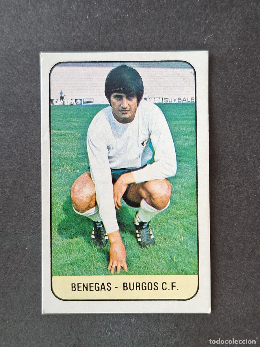 Football Stickers: L3 BENEGAS BURGOS C. F. FICHAJE 9 LIGA ESTE 1978 1979 78 79 DESPEGADO RECUPERADO