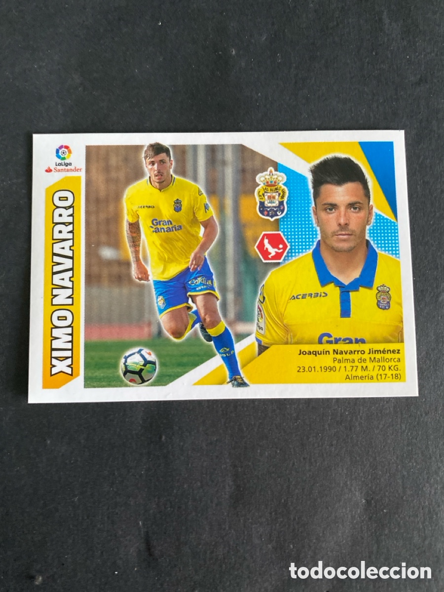 Football Stickers: Cromo liga 17/18 &Uacute;ltimos fichajes N*17