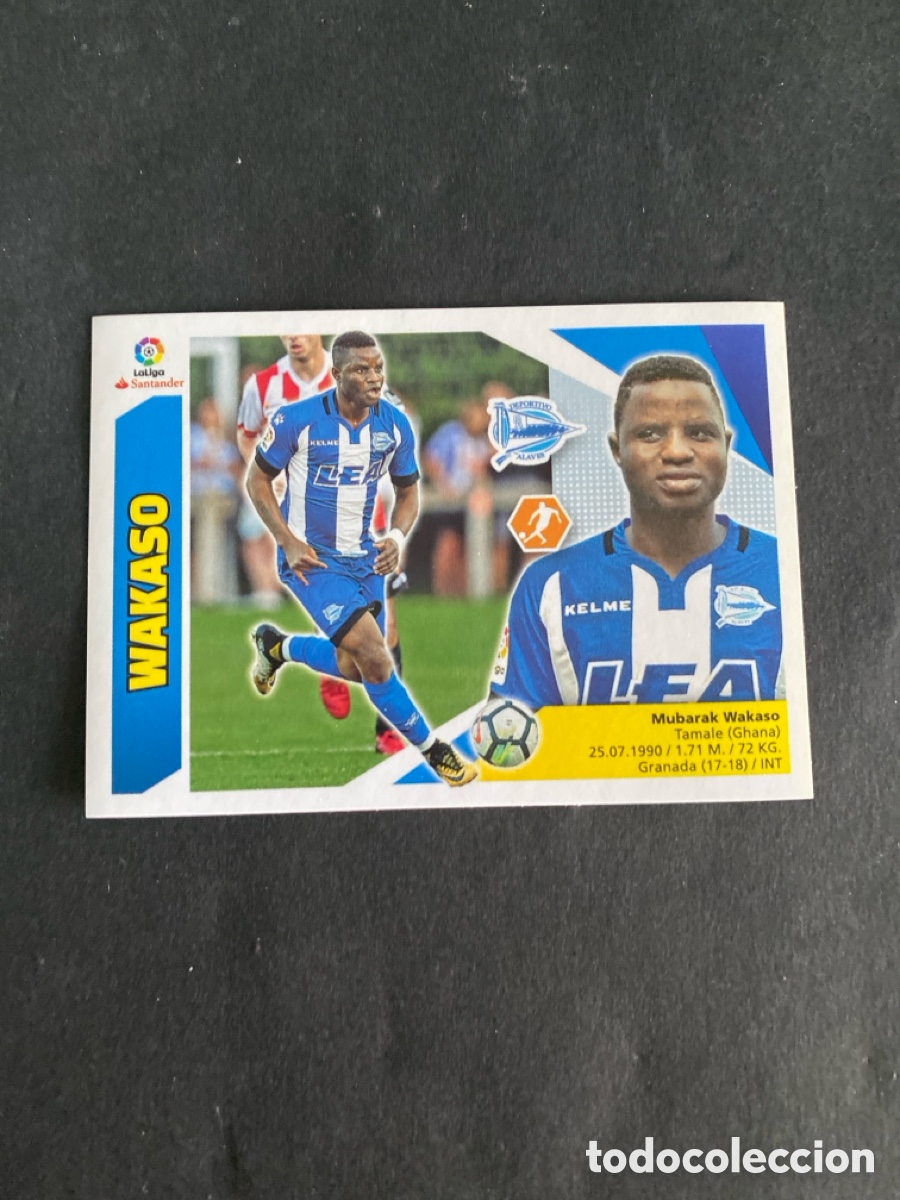 Cromos de f&uacute;tbol: Cromo liga 17/18 &Uacute;ltimos fichajes N*20