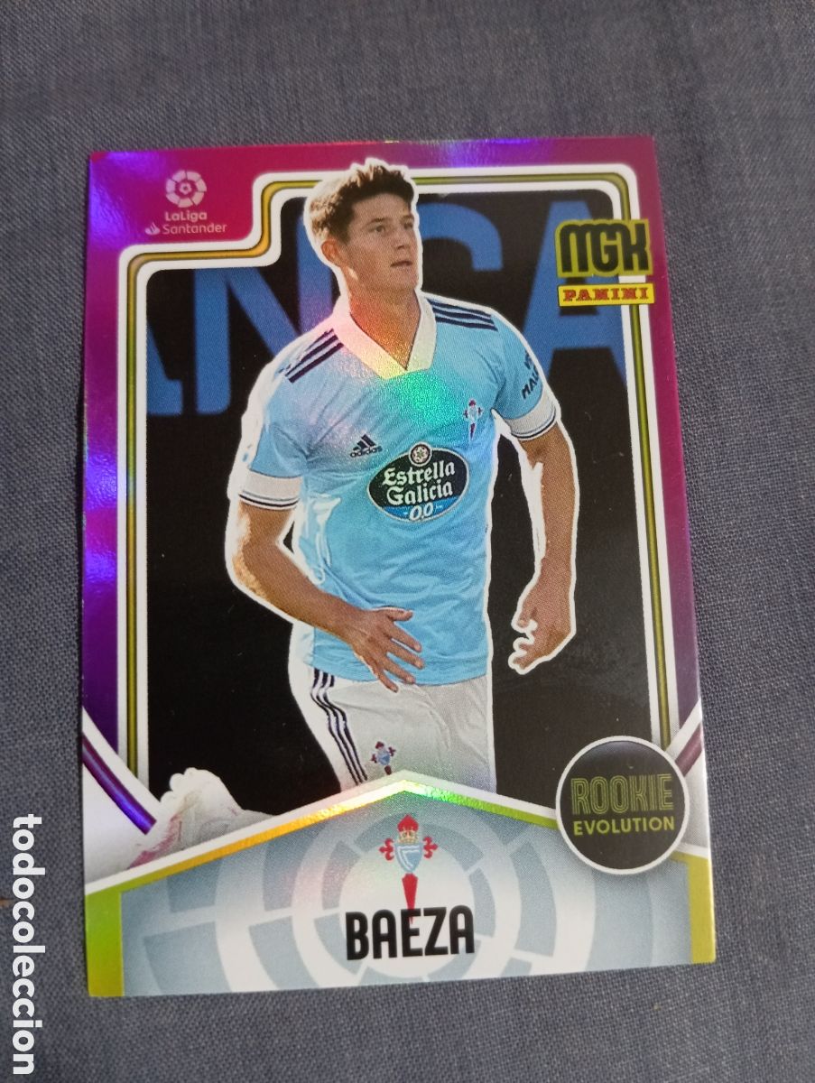 Football Stickers: Baeza Celta de Vigo ROOKIE EVOLUTION n&deg;383 / PANINI MEGACRACKS 2021/2022