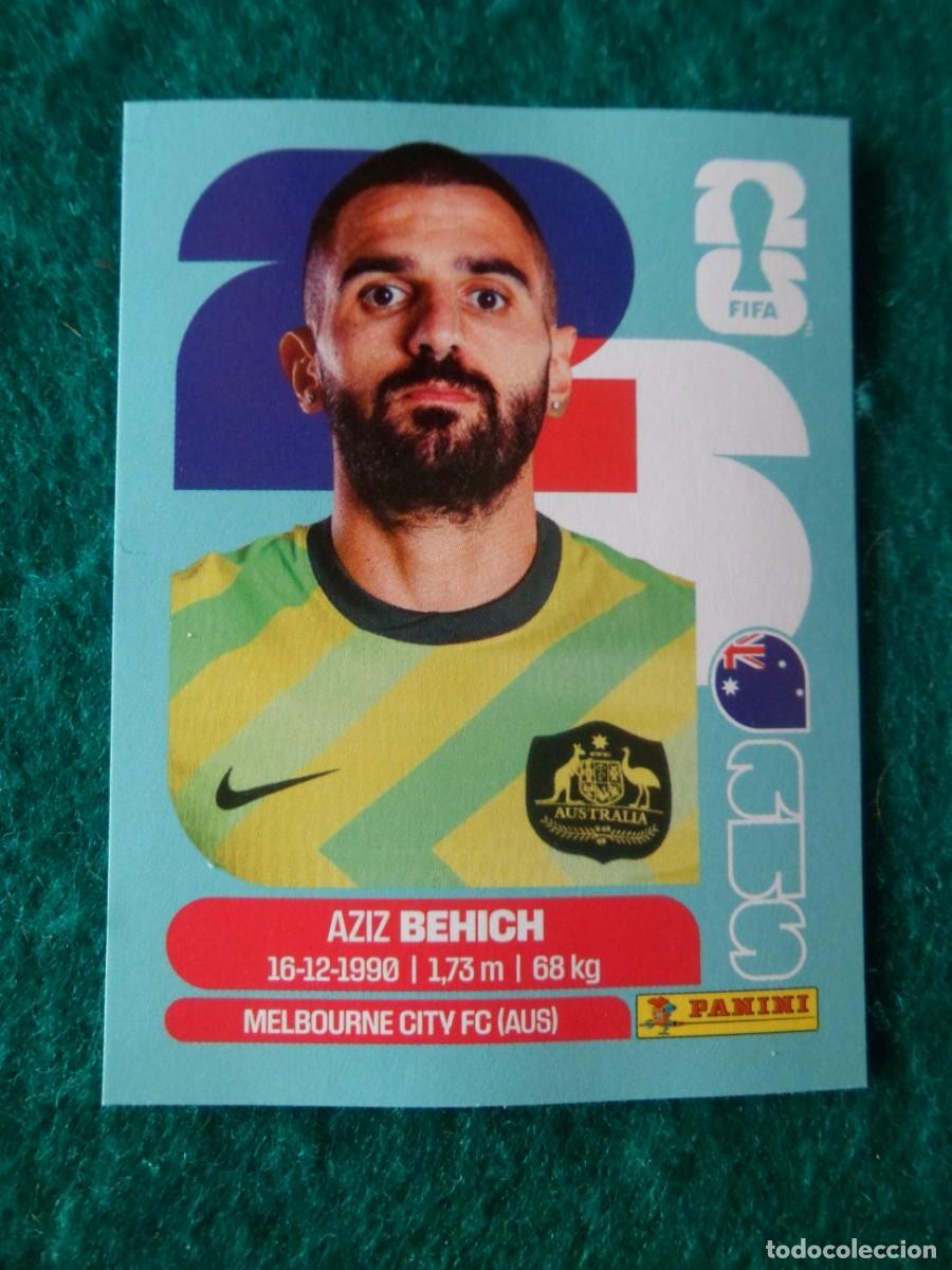Cromos de f&uacute;tbol: CROMO FIFA WORLD CUP 2026. PANINI. AZIZ BEHICH. AUS 3