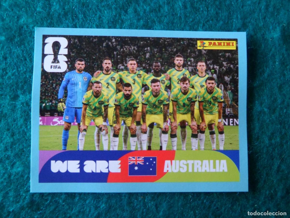Cromos de f&uacute;tbol: CROMO FIFA WORLD CUP 2026. PANINI. EQUIPO (TEAM) AUSTRALIA. AUS 13