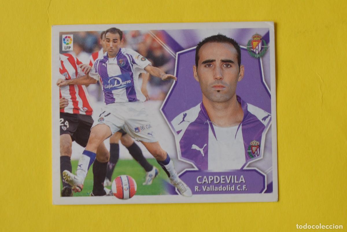 Cromos de f&uacute;tbol: Cromo Liga 2008 2009. 08 09. Capdevila. Valladolid. Colecciones ESTE.