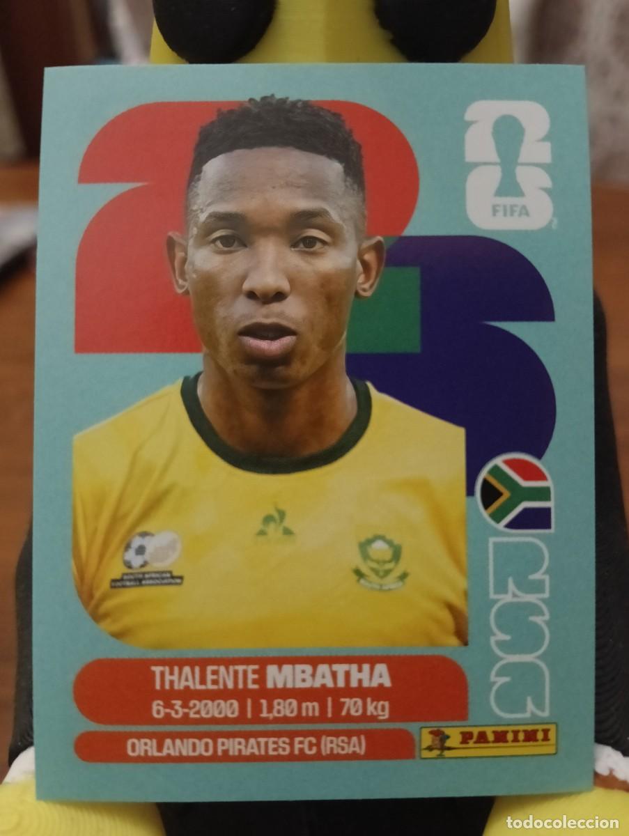 Cromos de f&uacute;tbol: Mundial 2026 - Mbatha - N&deg; 12 - Sud&aacute;frica