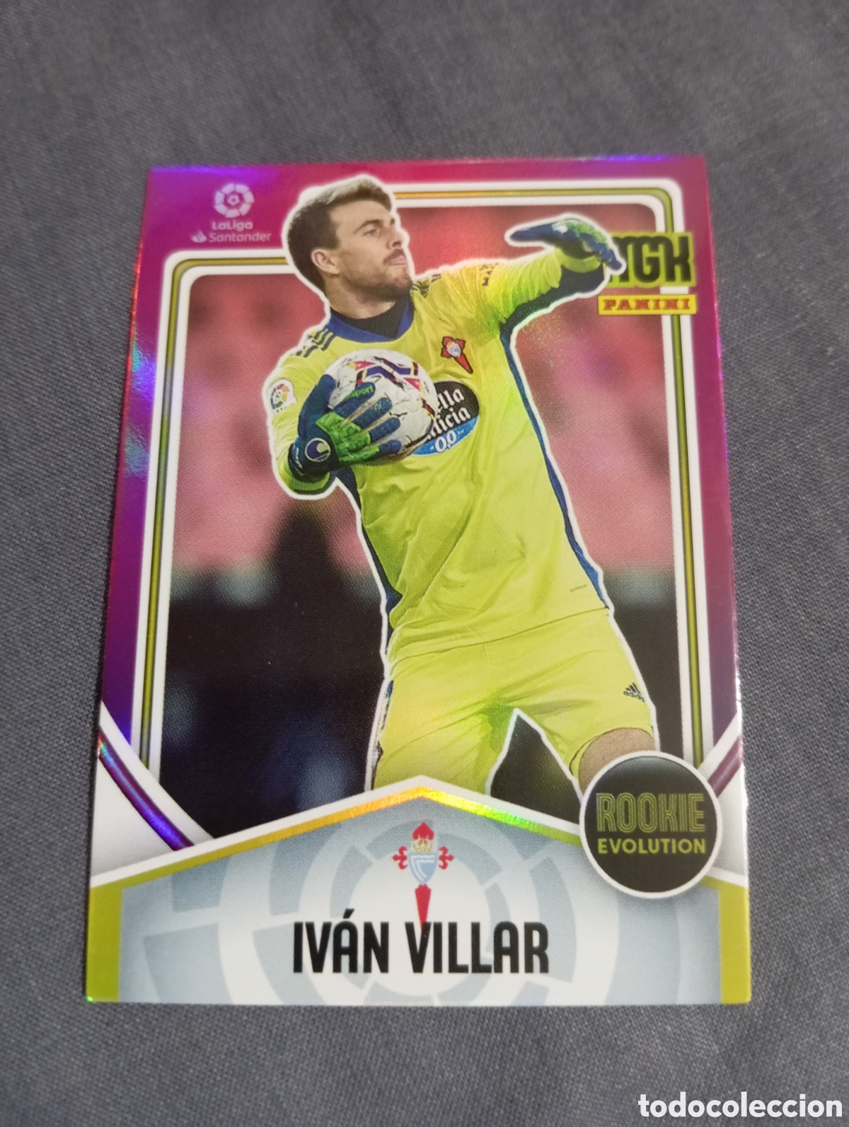 Cromos de f&uacute;tbol: Iv&aacute;n Villar Celta de Vigo ROOKIE EVOLUTION n&deg;391 / PANINI MEGACRACKS 2021/2022