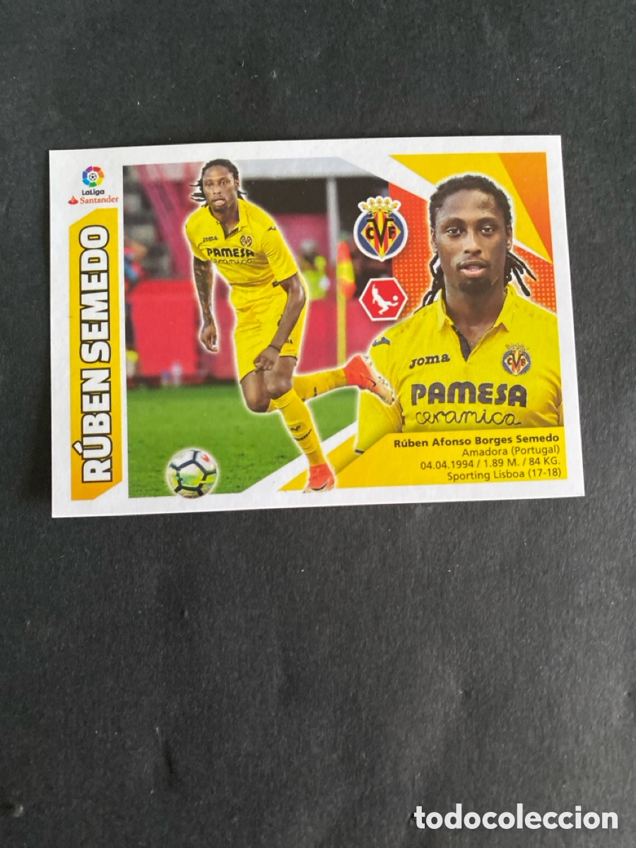 Cromos de f&uacute;tbol: Cromo liga 17/18 &Uacute;ltimos fichajes N*22