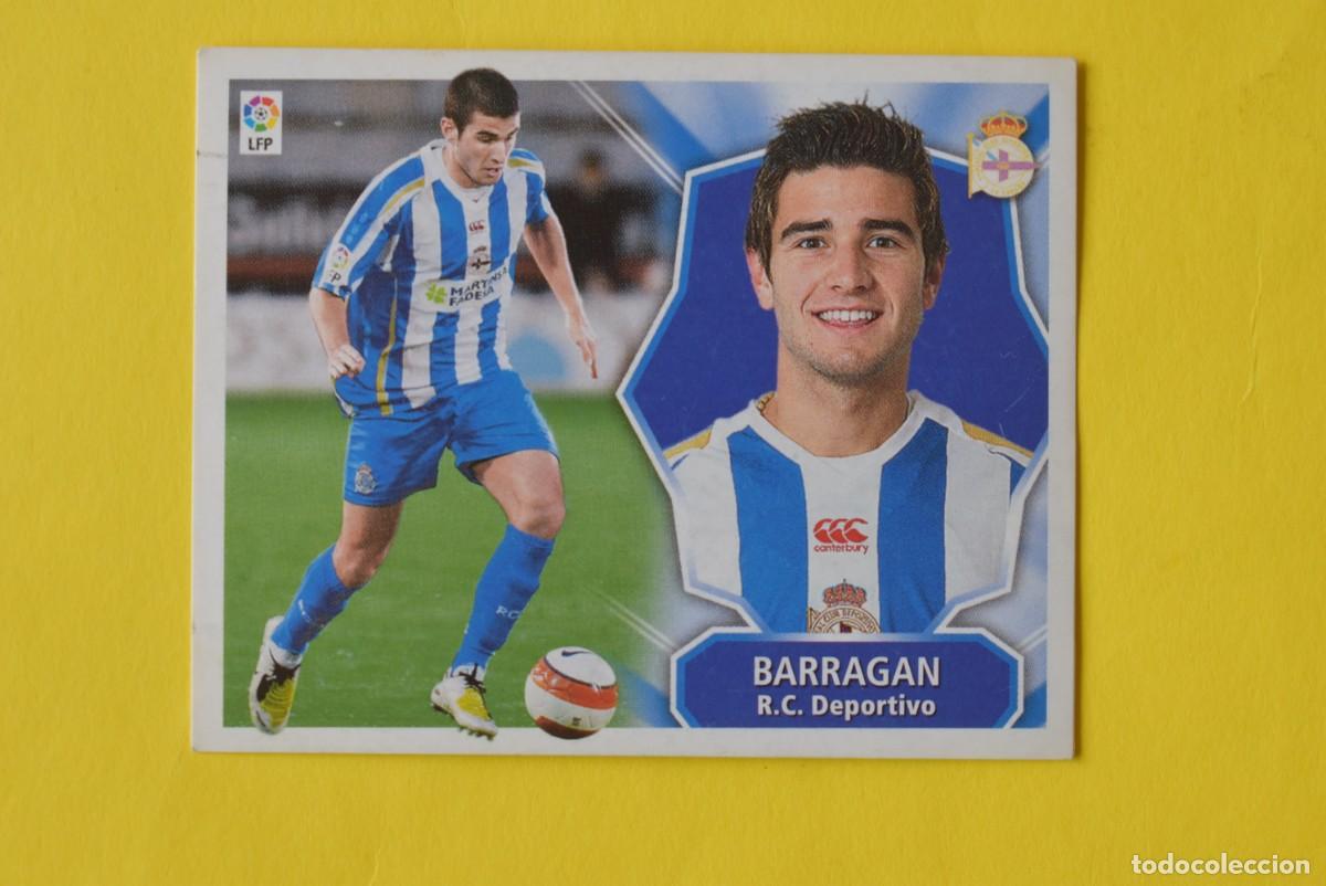 Cromos de f&uacute;tbol: Cromo Liga 2008 2009. 08 09. Barrag&aacute;n. Deportivo. Colecciones ESTE.