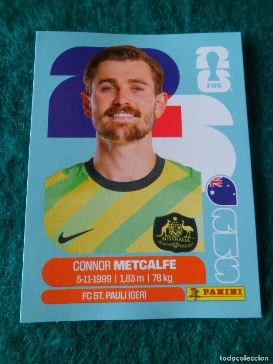 Cromos de f&uacute;tbol: CROMO FIFA WORLD CUP 2026. PANINI. CONNOR METCALFE. AUS 15