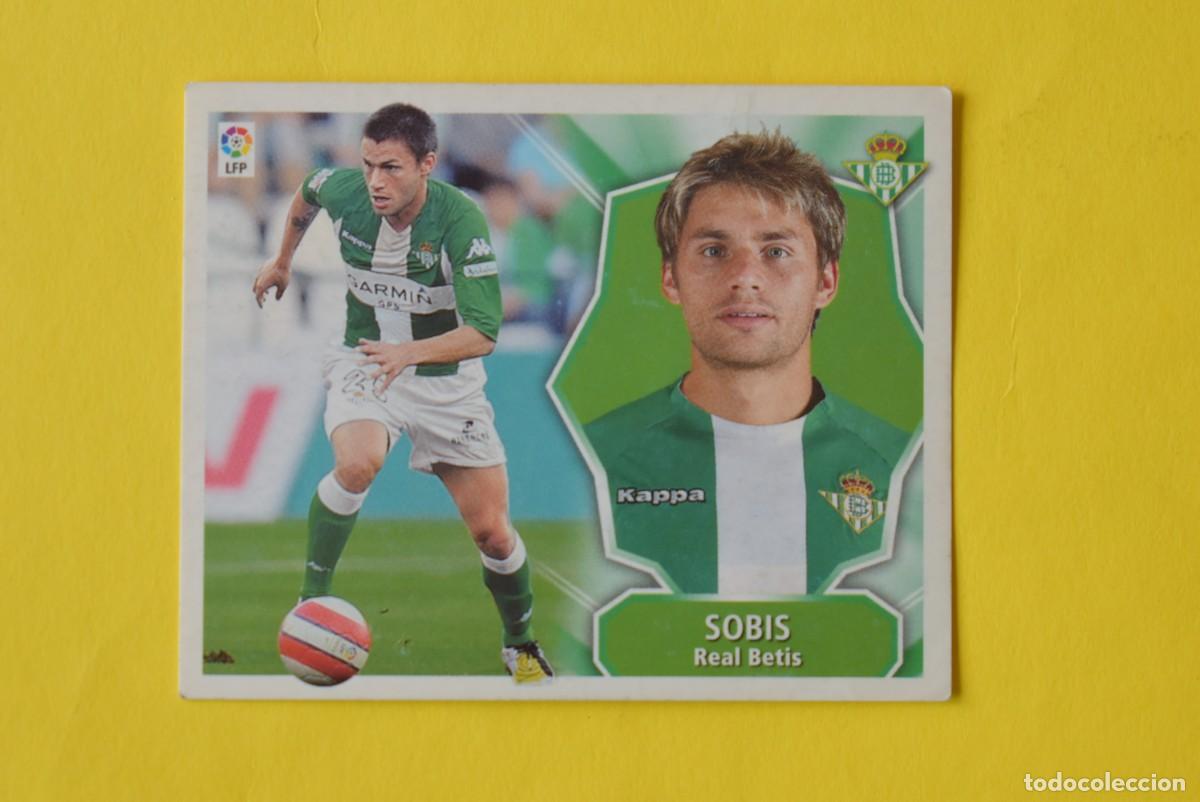 Cromos de f&uacute;tbol: Cromo Liga 2008 2009. 08 09. Sobis. Real Betis. Colecciones ESTE.
