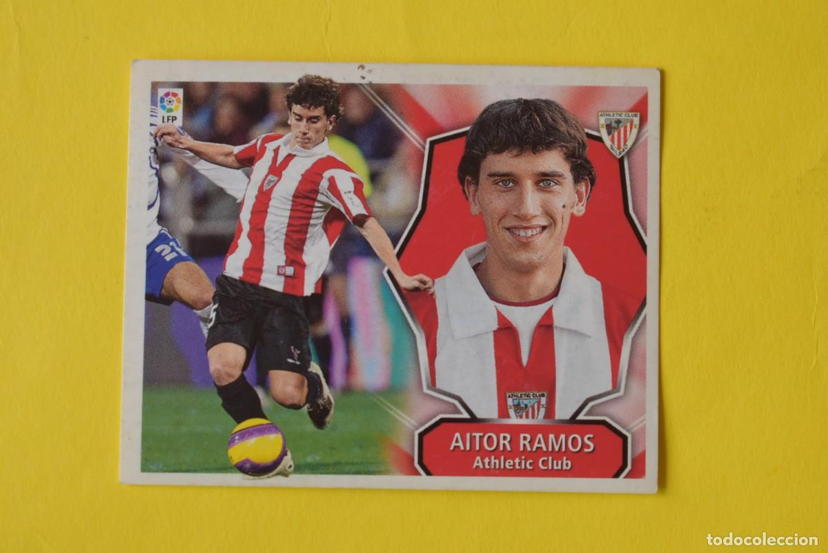 Cromos de f&uacute;tbol: Cromo Liga 2008 2009. 08 09. Aitor Ramos. Athletic Club de Bilbao. Colecciones ESTE.