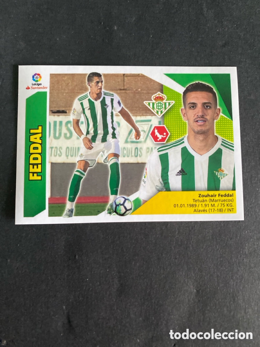 Cromos de f&uacute;tbol: Cromo liga 17/18 &Uacute;ltimos fichajes N* 25