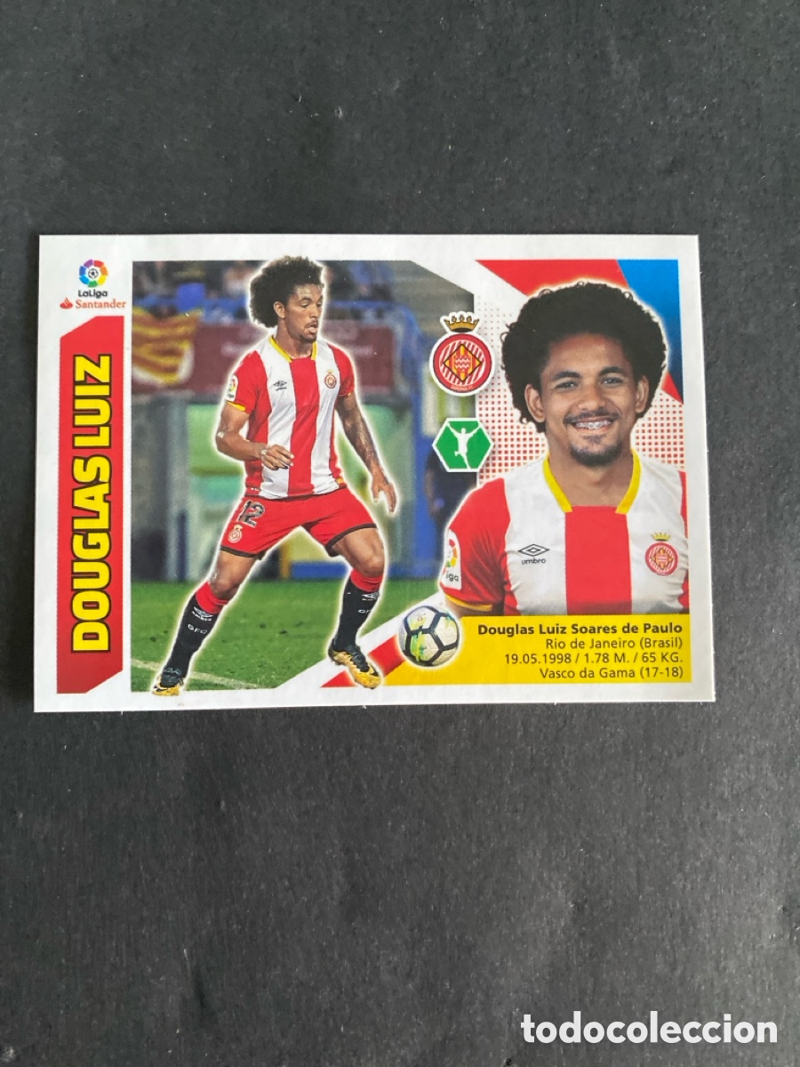 Cromos de f&uacute;tbol: Cromo liga 17/18 &Uacute;ltimos fichajes N*26