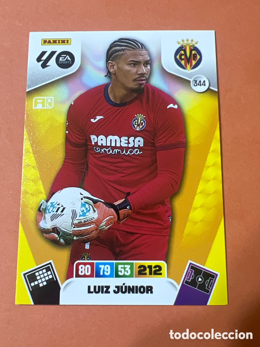 Fu&szlig;ball-Sticker: E361. Adrenalyn 25-26 Villarreal 344 luiz junior