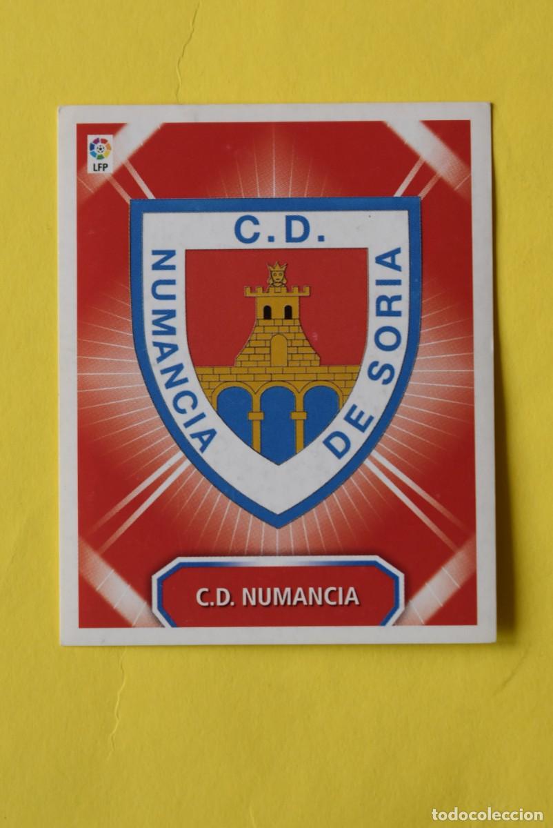 Football Stickers: Cromo Liga 2008 2009. 08 09. Escudo. Numancia. Colecciones ESTE.
