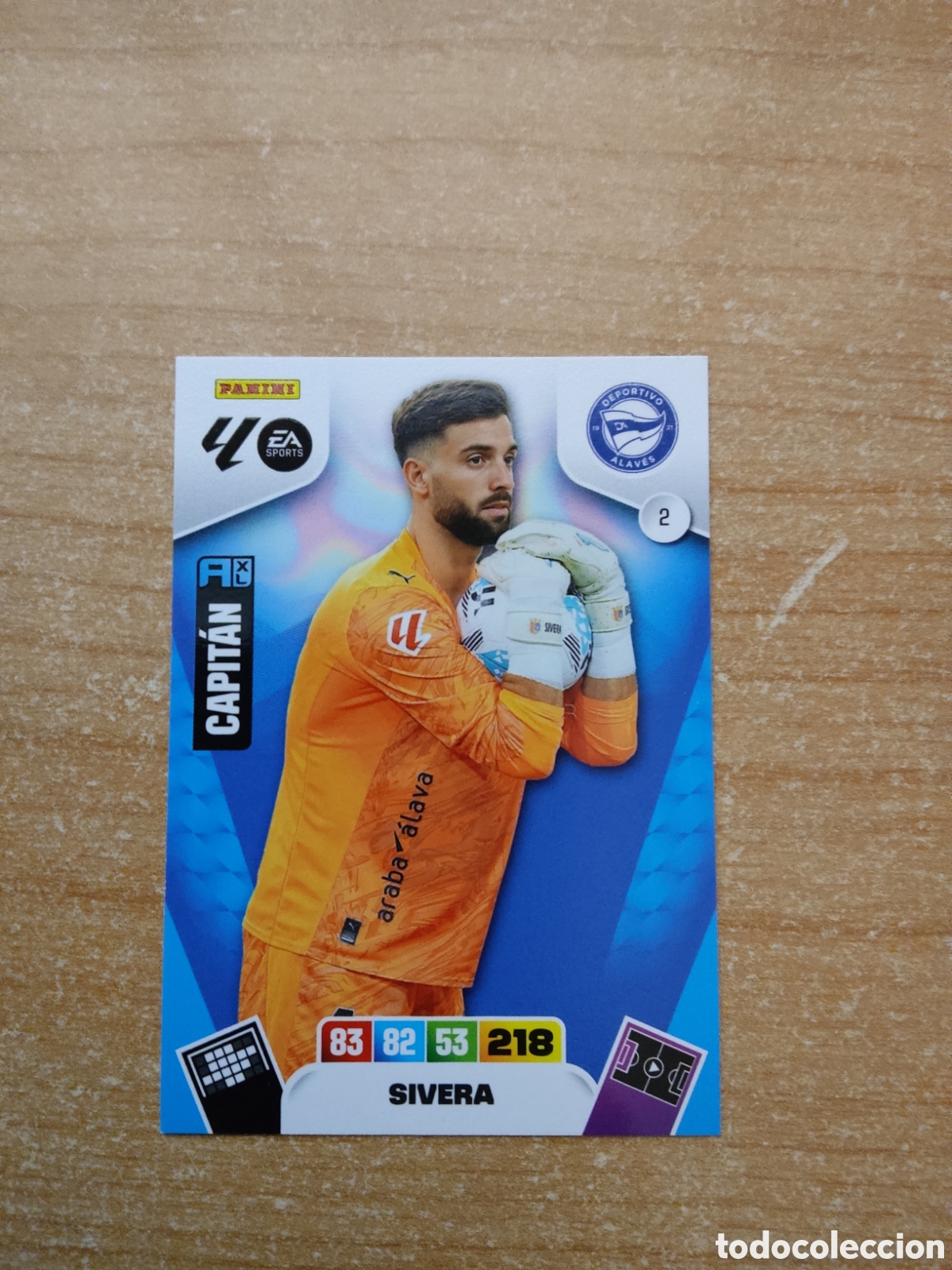 Cromos de f&uacute;tbol: 2 SIVERA ALAVES ADRENALYN XL LIGA 2025 2026