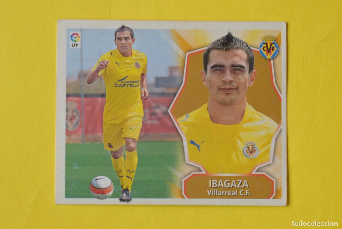 Cromos de f&uacute;tbol: Cromo Liga 2008 2009. 08 09. &Uacute;ltimos Fichajes N. &ordm; 6. Ibagaza. Villarreal. Colecciones ESTE.