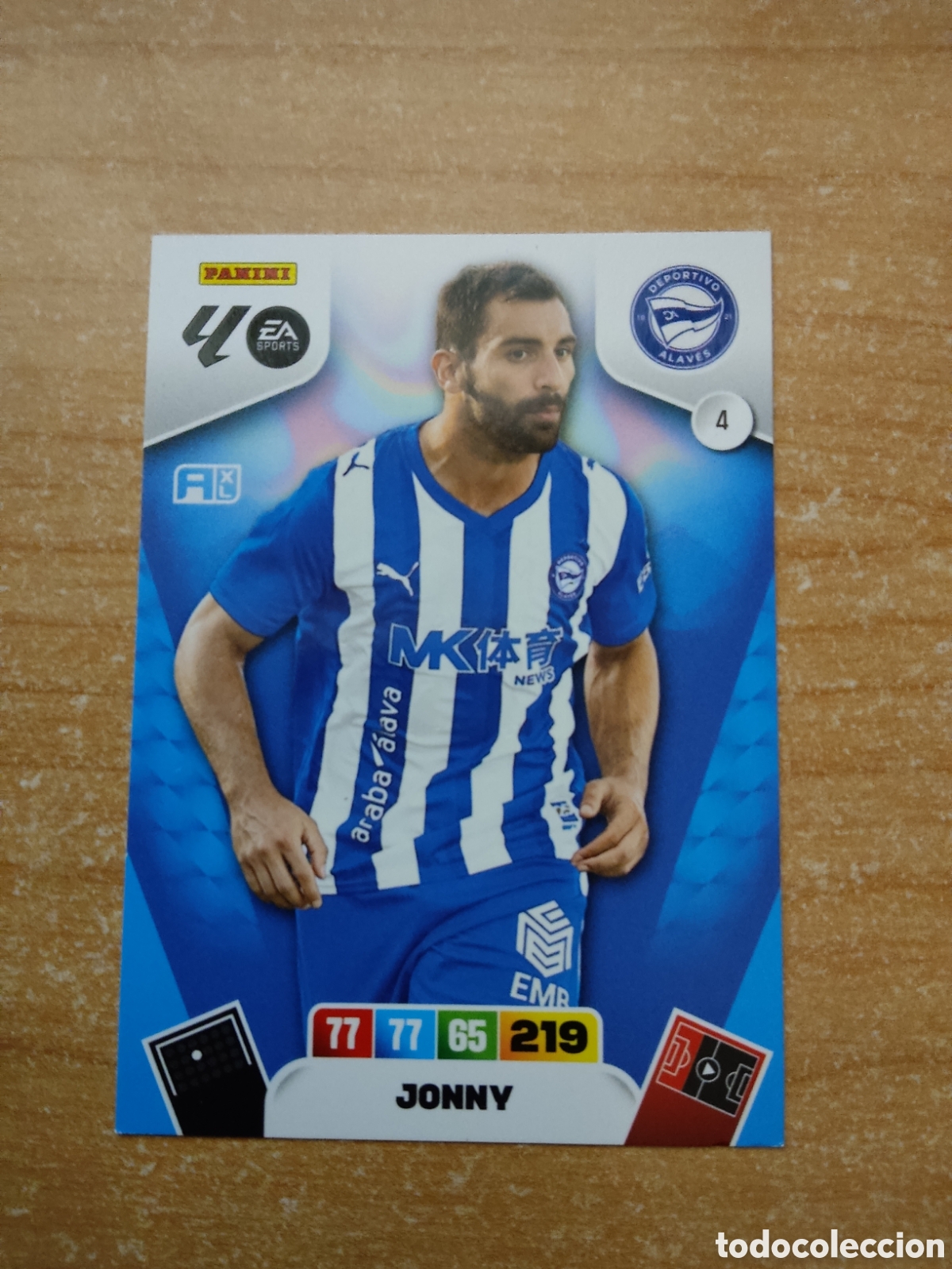 Football Stickers: 4 JONNY ALAVES ADRENALYN XL LIGA 2025 2026