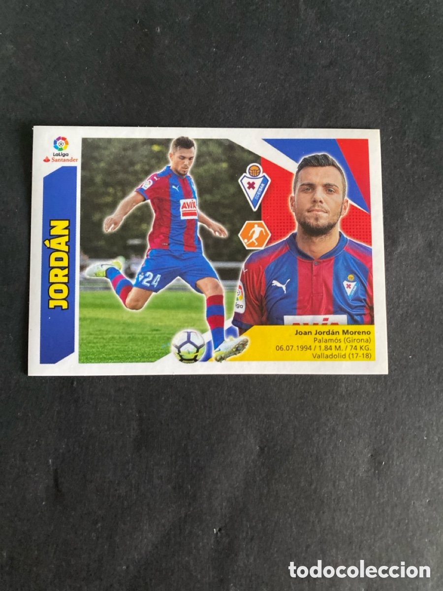 Football Stickers: Cromo liga 17/18 &Uacute;ltimos fichajes N* 30