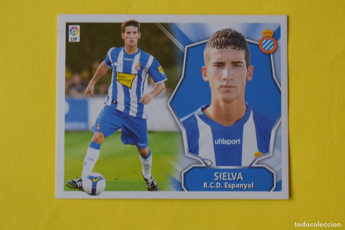 Fu&szlig;ball-Sticker: Cromo Liga 2008 2009. 08 09. Coloca. Sielva. Espanyol. Colecciones ESTE.