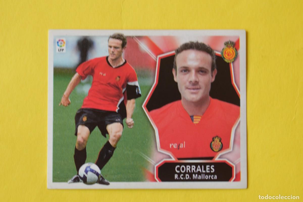 Fu&szlig;ball-Sticker: Cromo Liga 2008 2009. 08 09. Coloca. Corrales. Mallorca. Colecciones ESTE.