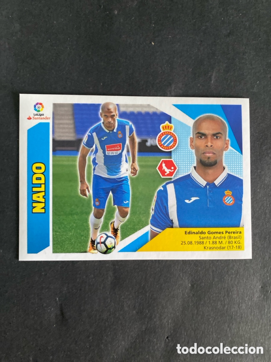Fu&szlig;ball-Sticker: Cromo liga 17/18 &Uacute;ltimos fichajes N*32
