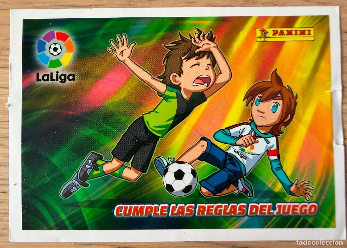 Cromos de f&uacute;tbol: 2 CUMPLE REGLAS DEL JUEGO VALORES DEL CAPI 16 17 2016 2017 LIGA SANTANDER COLECCIONES ESTE SIN PEGAR