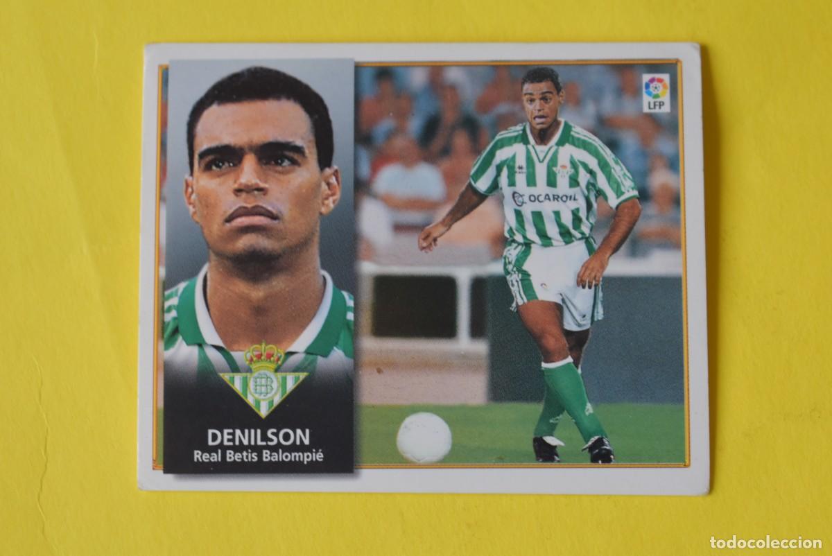Cromos de f&uacute;tbol: Cromo Liga 1998 1999. 98 99. Denilson. Real Betis. Colecciones ESTE. Sin pegar