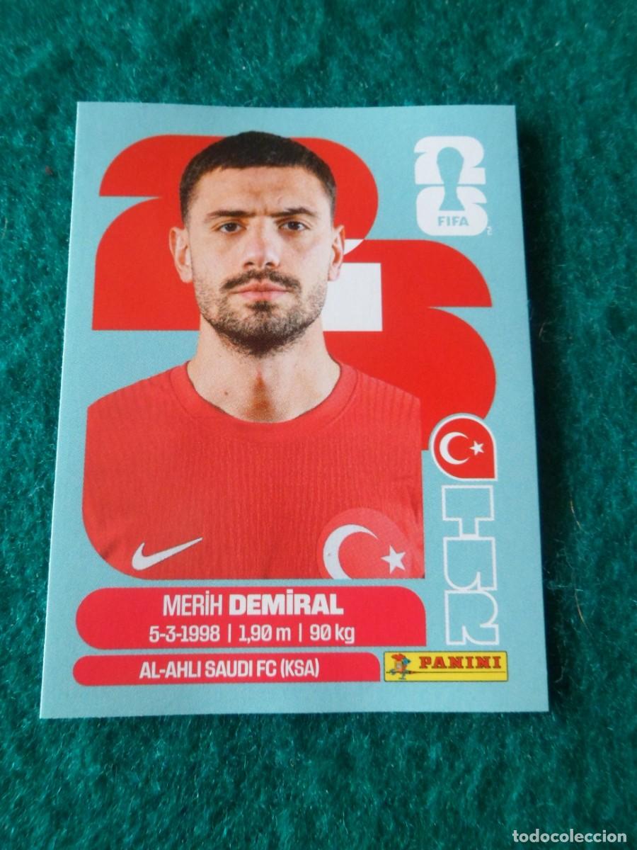 Cromos de f&uacute;tbol: CROMO FIFA WORLD CUP 2026. PANINI. MERIH DEMIRAL. TUR 7