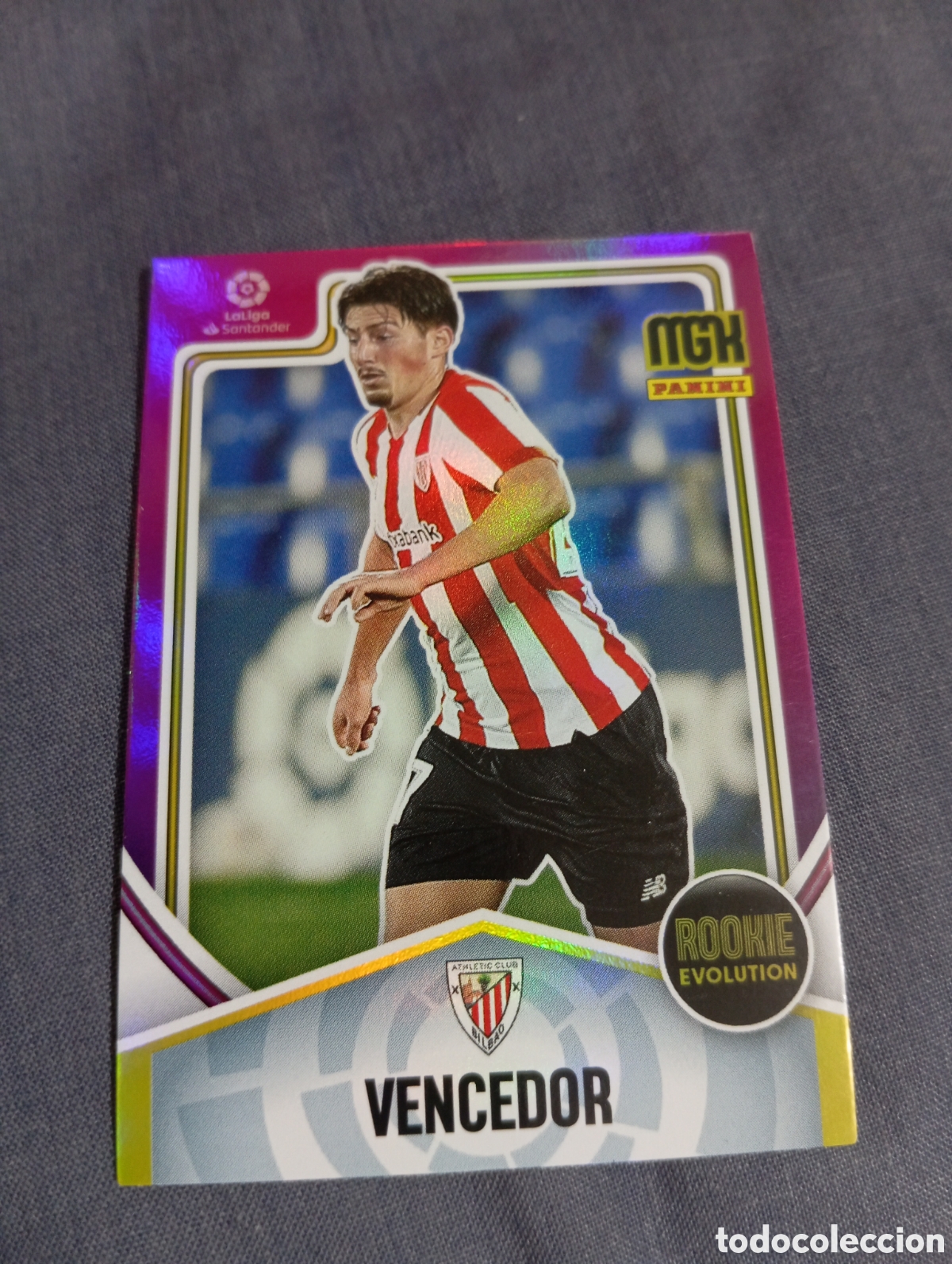 Cromos de Futebol: Vencedor Athletic de Bilbao ROOKIE EVOLUTION n&deg;403 / PANINI MEGACRACKS 2021/2022