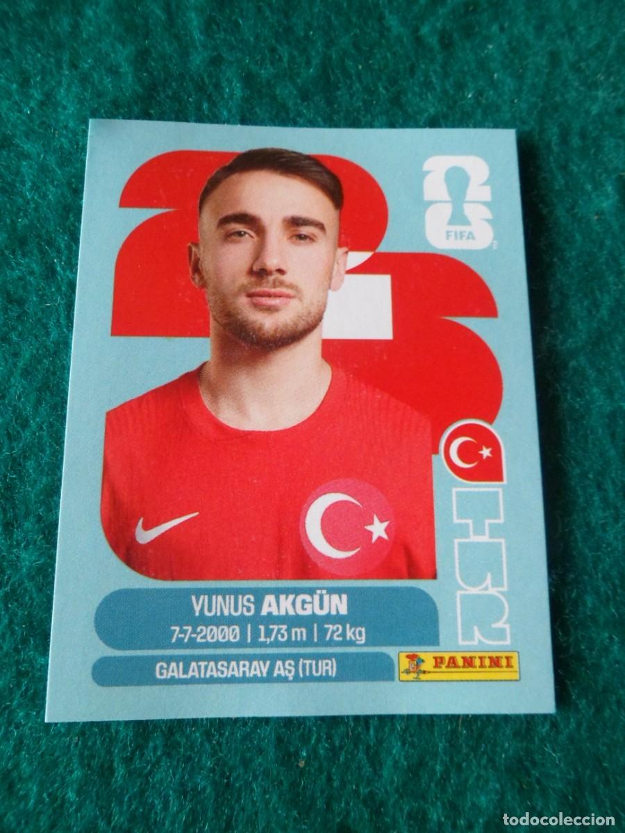 Football Stickers: CROMO FIFA WORLD CUP 2026. PANINI. YUNUS AKG&Uuml;N. TUR 16