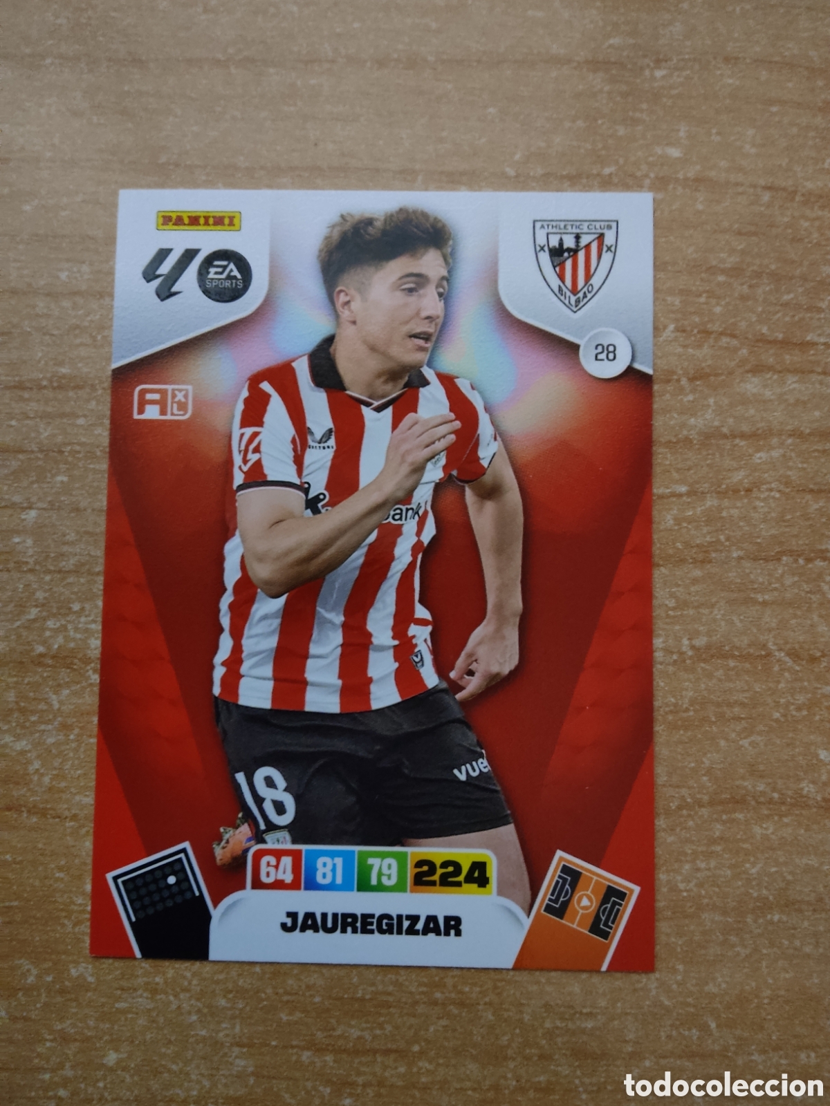 Cartes &agrave; collectionner de Football: 28 JAUREGIZAR ATHLETIC CLUB ADRENALYN XL LIGA 2025 2026