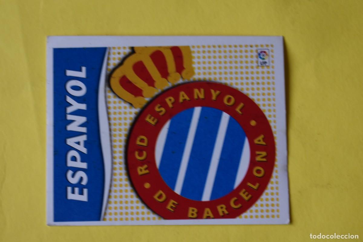Cromos de f&uacute;tbol: Cromo Liga 2006 2007. 06 07. Escudo. Espanyol. Colecciones ESTE. Sin pegar