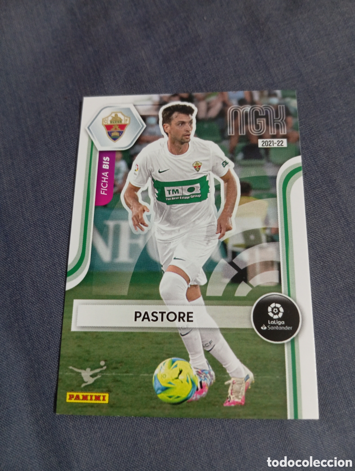 Cromos de f&uacute;tbol: Pastore Elche FICHA BIS n&deg;141 BIS / PANINI MEGACRACKS 2021/2022