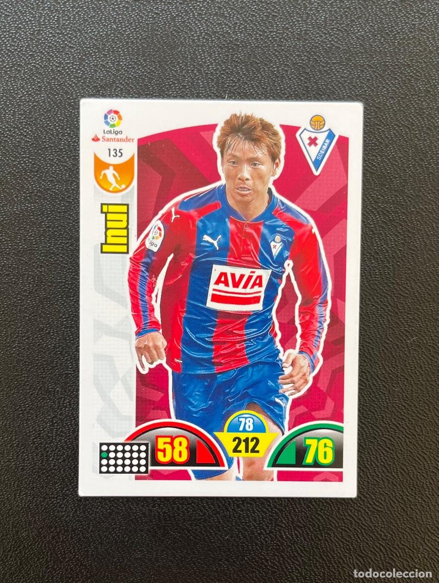 Cromos de f&uacute;tbol: 135 INUI SD EIBAR ADRENALYN 2017 2018 CROMO PANINI LA LIGA SANTANDER 17 18