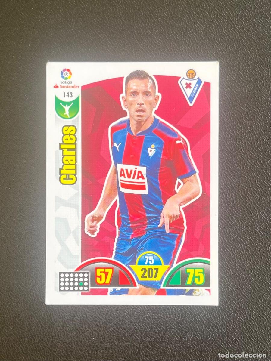 Cromos de f&uacute;tbol: 143 CHARLES SD EIBAR ADRENALYN 2017 2018 CROMO PANINI LA LIGA SANTANDER 17 18