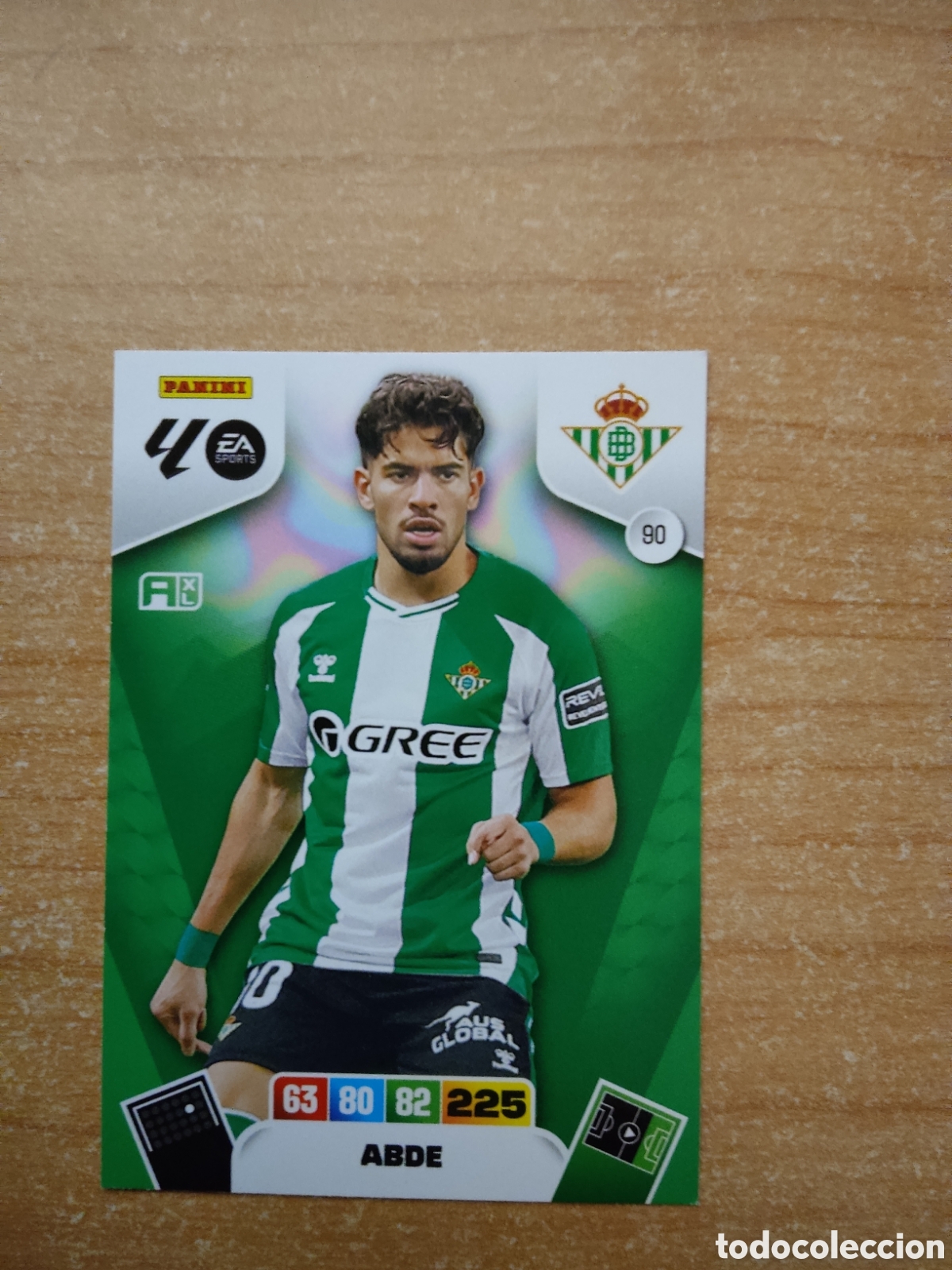 Cromos de f&uacute;tbol: 90 ABDE REAL BETIS ADRENALYN XL LIGA 2025 2026