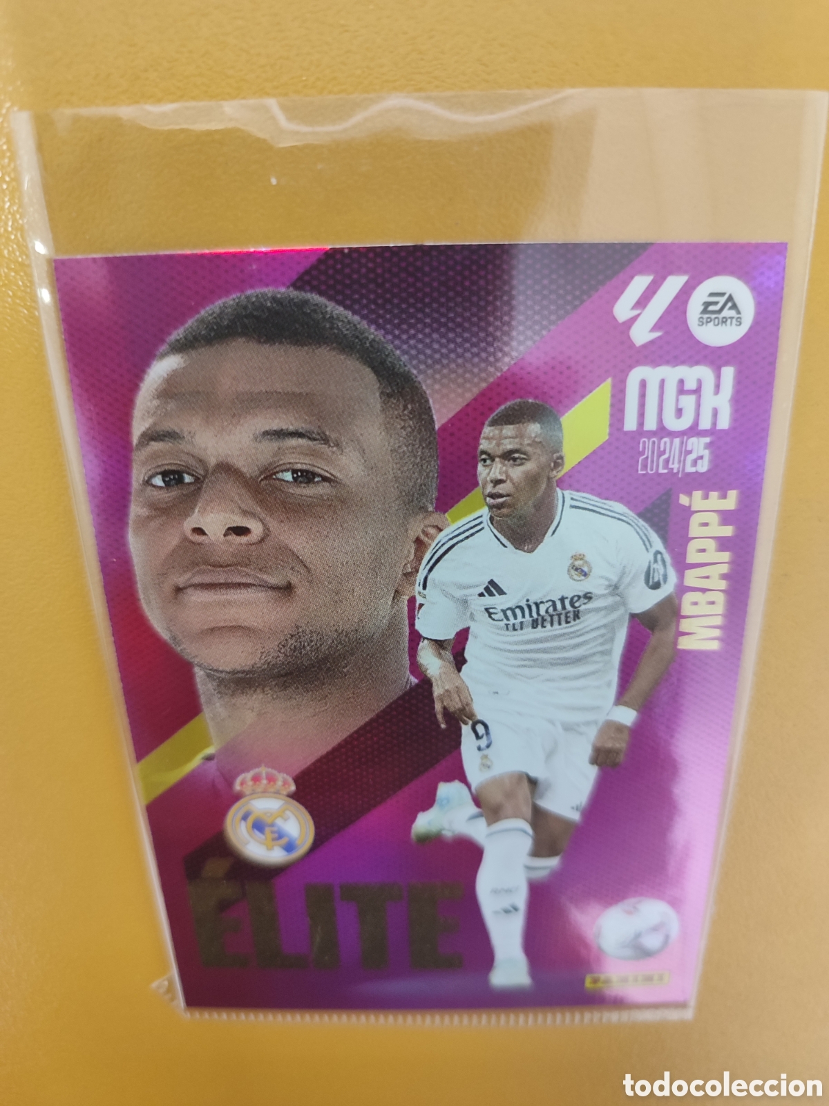 Cromos de f&uacute;tbol: Mbappe &Eacute;lite Megacraks 24/25